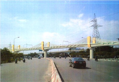 Dien Bien Phu Bridge Tan Cang Depot Saigon Bridge Rach Chiec Bridge Hanoi Highway Flyover Dien Bien Phu Bridge Tan Cang Depot Saigon Bridge Rach Chiec Bridge Hanoi Highway Flyover